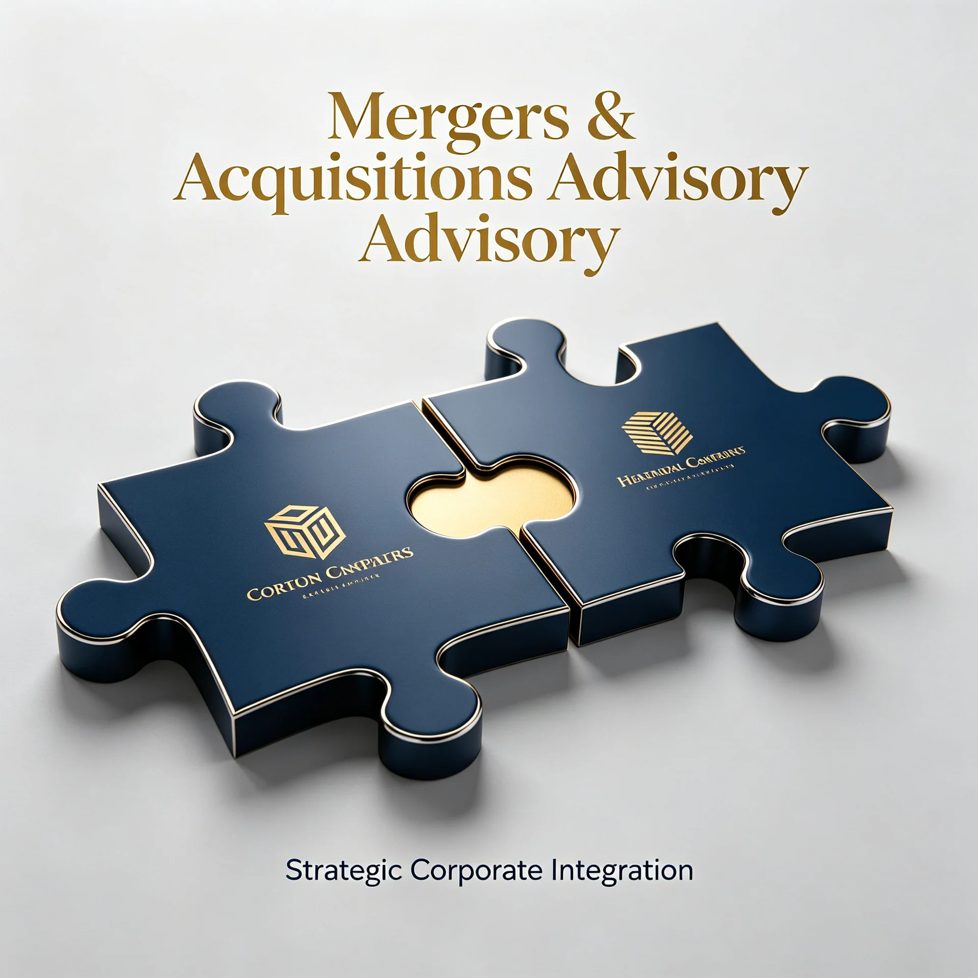 Corporate leaders reviewing merger and acquisition advisory materials for semiconductor industry consolidation strategies