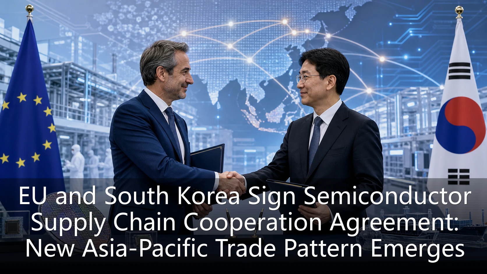 EU and South Korea Sign Semiconductor Supply Chain Cooperation Agreement: New Asia-Pacific Trade Pattern Emerges