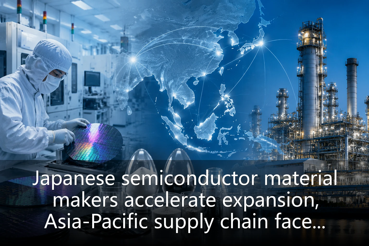 Japanese semiconductor material makers accelerate expansion, Asia-Pacific supply chain faces restructuring