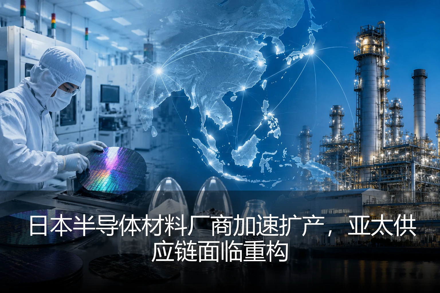 日本半导体材料厂商加速扩产，亚太供应链面临重构