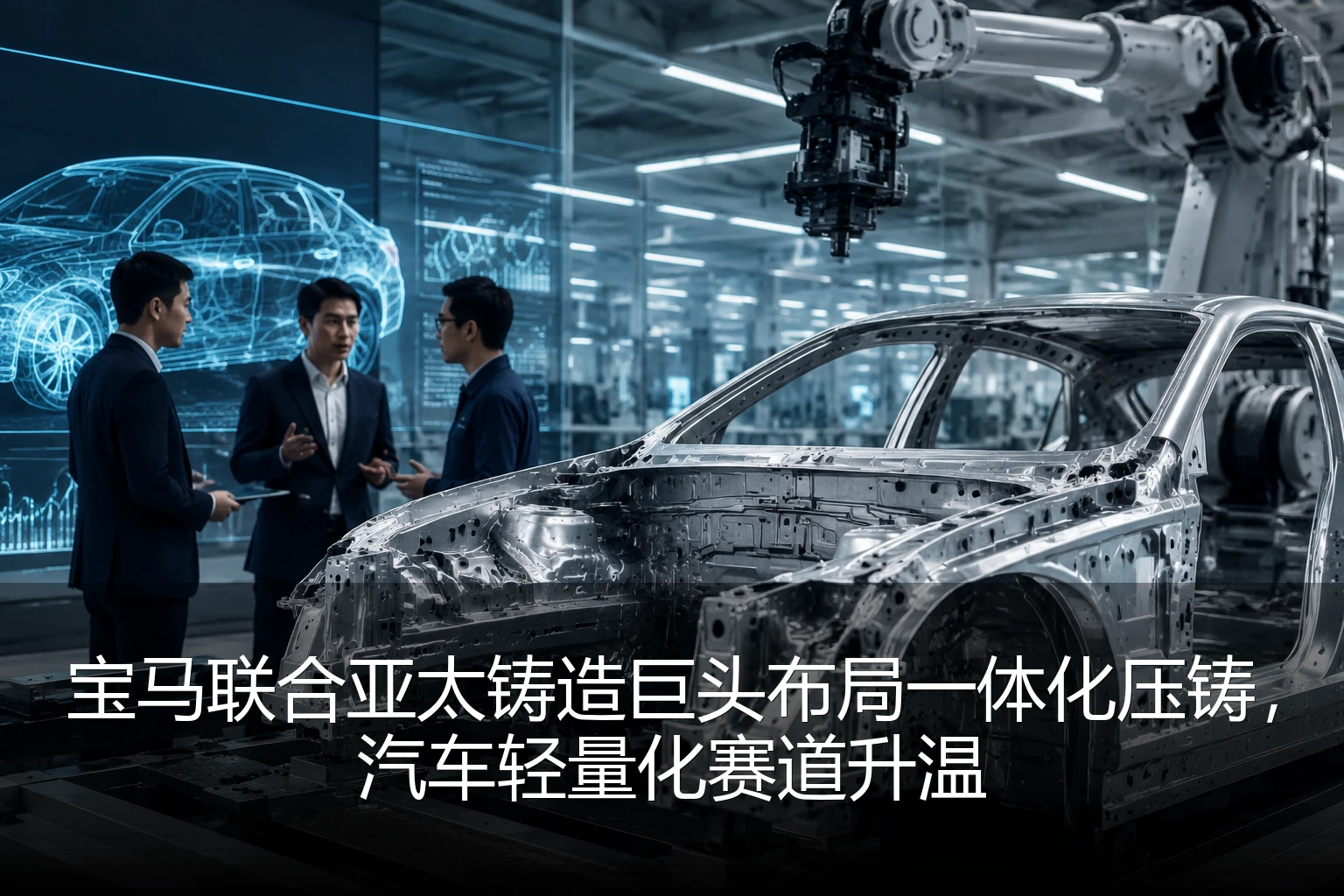 宝马联合亚太铸造巨头布局一体化压铸，汽车轻量化赛道升温