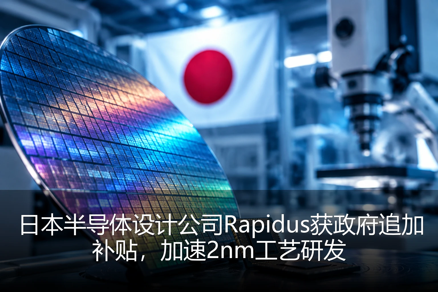 日本半导体设计公司Rapidus获政府追加补贴，加速2nm工艺研发