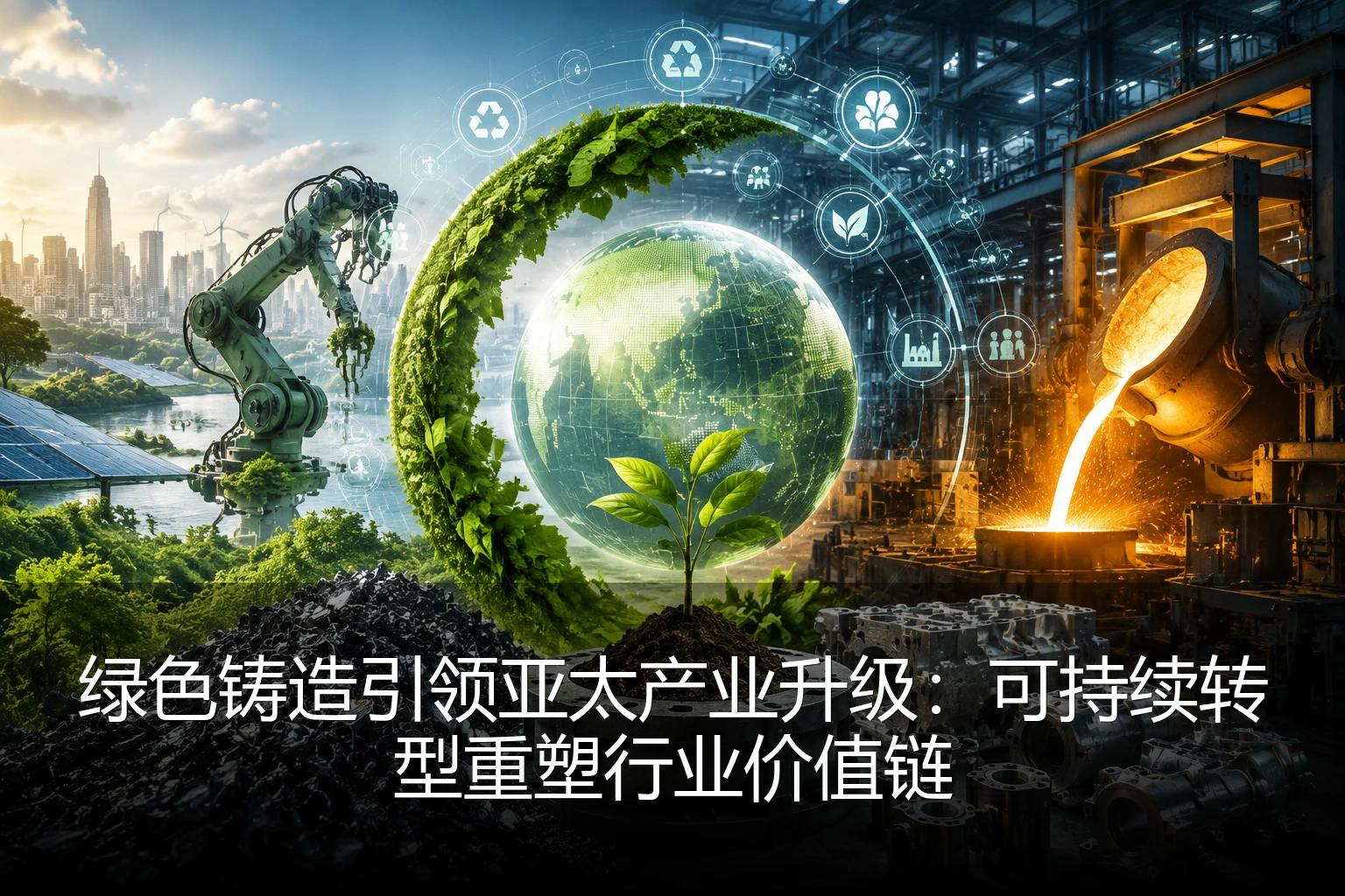 绿色铸造引领亚太产业升级：可持续转型重塑行业价值链