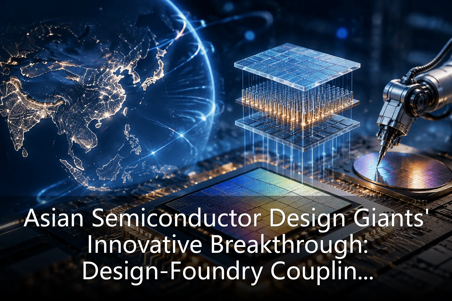 Asian Semiconductor Design Giants' Innovative Breakthrough: Design-Foundry Coupling Technology Reshaping Chip Industry Value Chain
