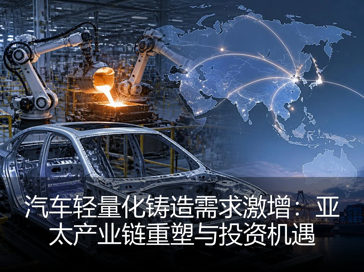 汽车轻量化铸造需求激增：亚太产业链重塑与投资机遇