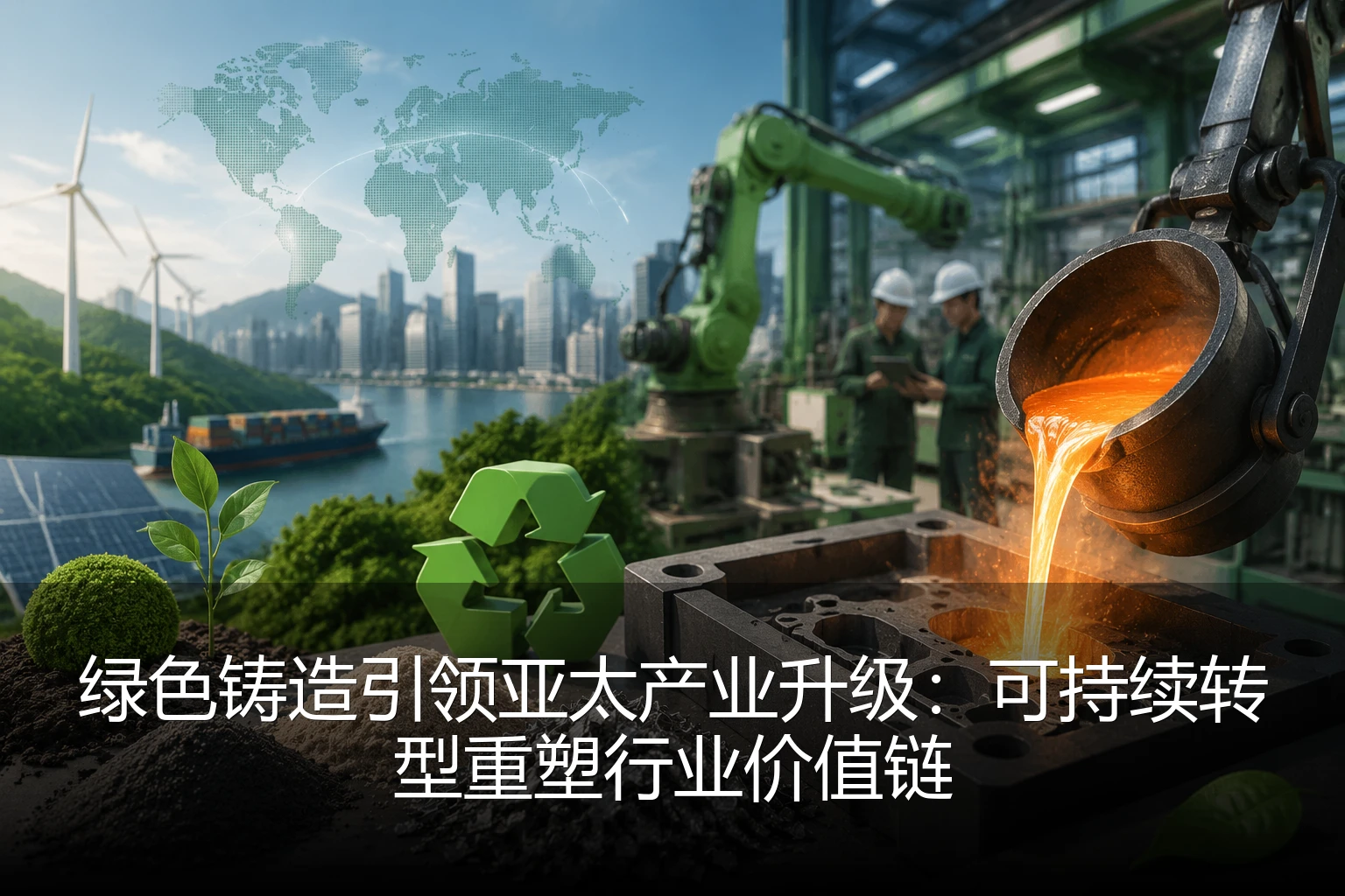 绿色铸造引领亚太产业升级：可持续转型重塑行业价值链