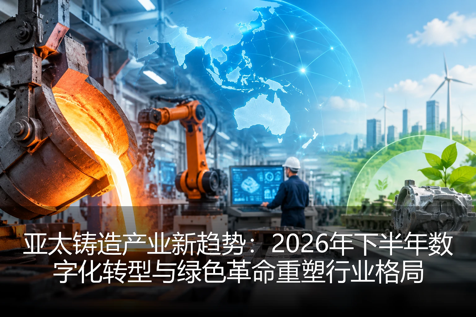 亚太铸造产业新趋势：2026年下半年数字化转型与绿色革命重塑行业格局